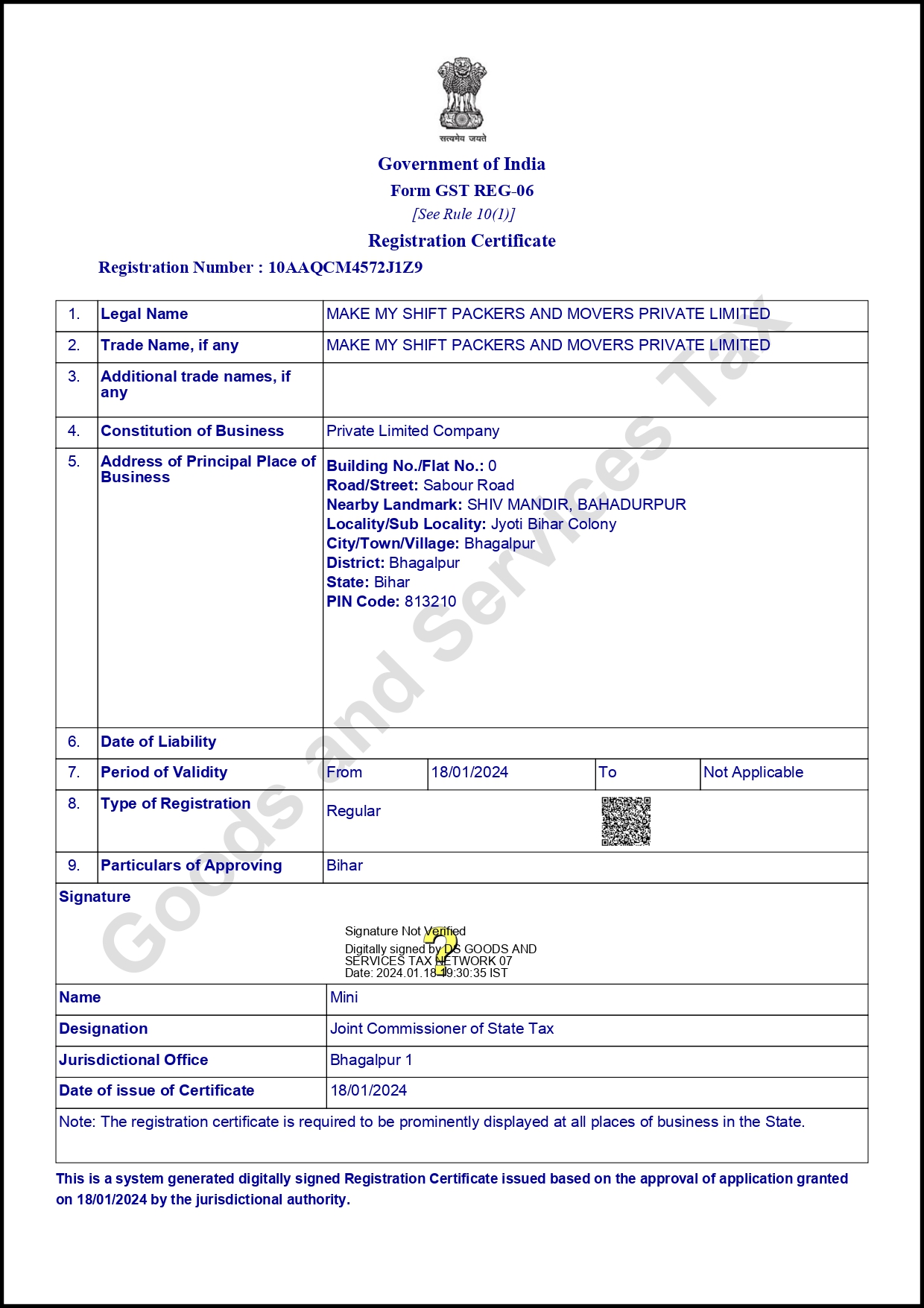 GST-IN Registered